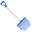 Red Gorilla Short Bedding Fork with D Handle in Blue
